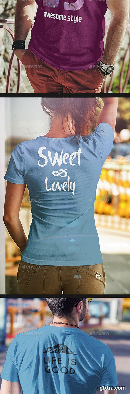 GraphicRiver - 12098982 T-Shirt Fashion Mock-Up v2