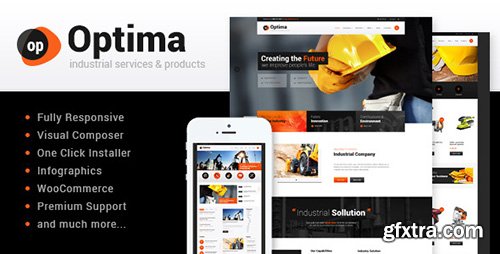 ThemeForest - Optima v1.0 - Industrial WordPress Theme - 11903580