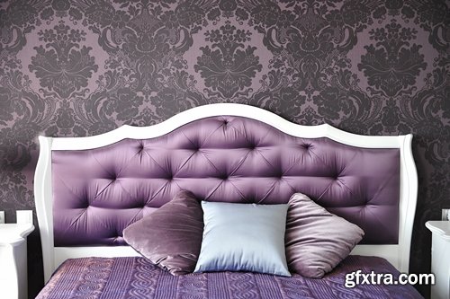 Collection interior bedroom bed woman on the bed mattress pillow blanket  25 HQ Jpeg