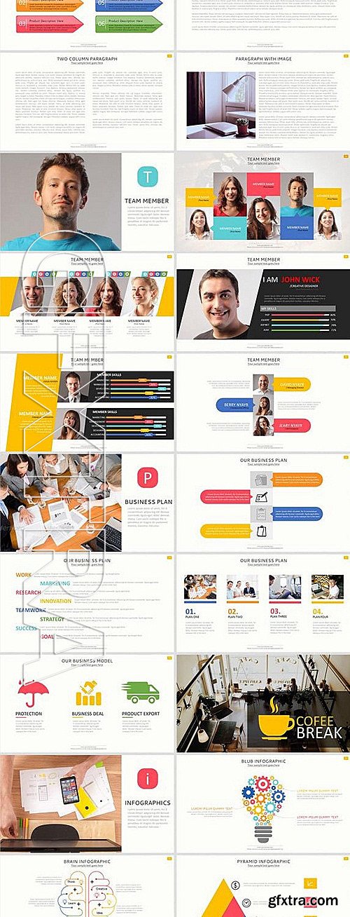 GraphicRiver - Amuse Power Point Presentation 12087845