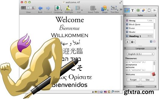 Nisus Writer Pro 2.1.1 Multilingual MacOSX