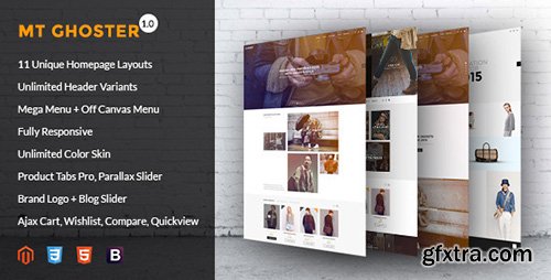 ThemeForest - MT Ghoster v1.0.0 - Creative Responsive Magento Theme - 11904128