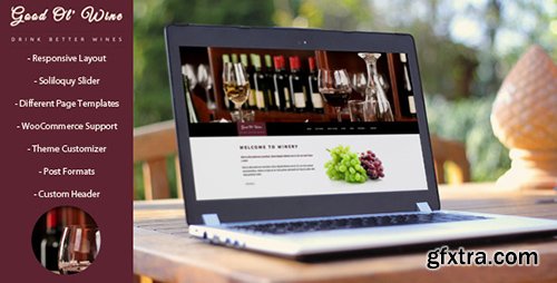 ThemeForest - Good Ol' Wine v1.4.5 - Wine & Winery WordPress Theme - 7707122