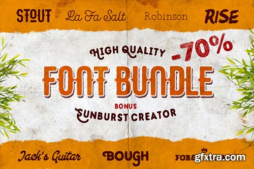 CM FONT BUNDLE, 7 in 1 + Bonuses 326879