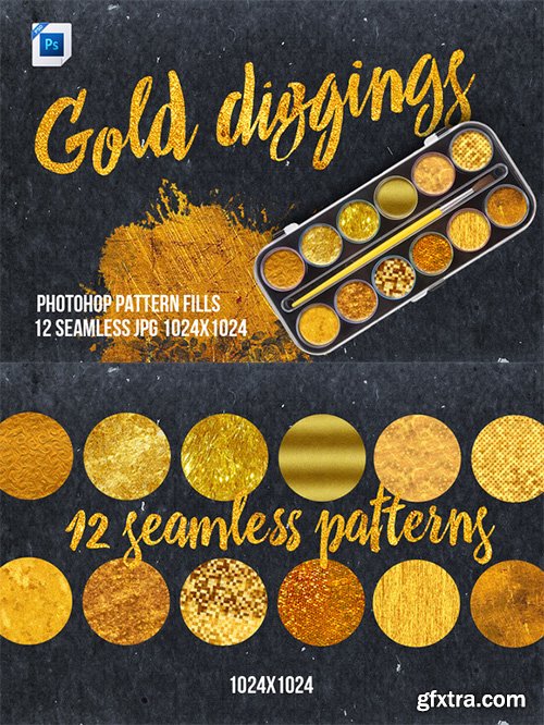 CM - Gold Diggings Fill Patterns 325015