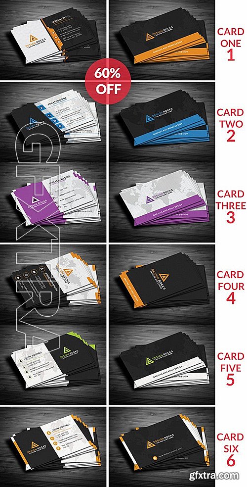 CM - Modern BusinessCards Bundle 327625