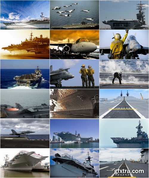 Collection runway the aircraft carrier ship fighter aircraft deck 25 HQ Jpeg