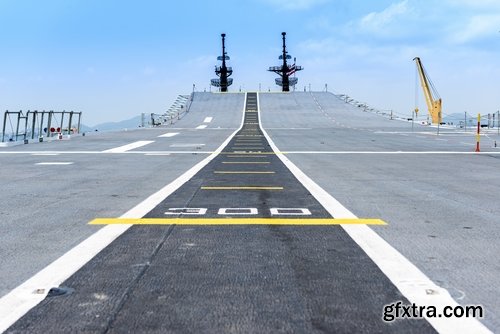 Collection runway the aircraft carrier ship fighter aircraft deck 25 HQ Jpeg