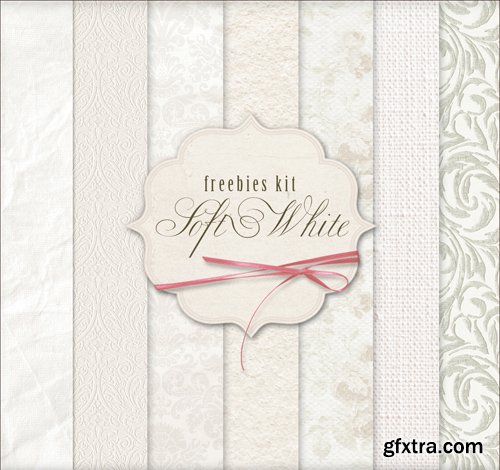 Paper Background Textures - Soft White