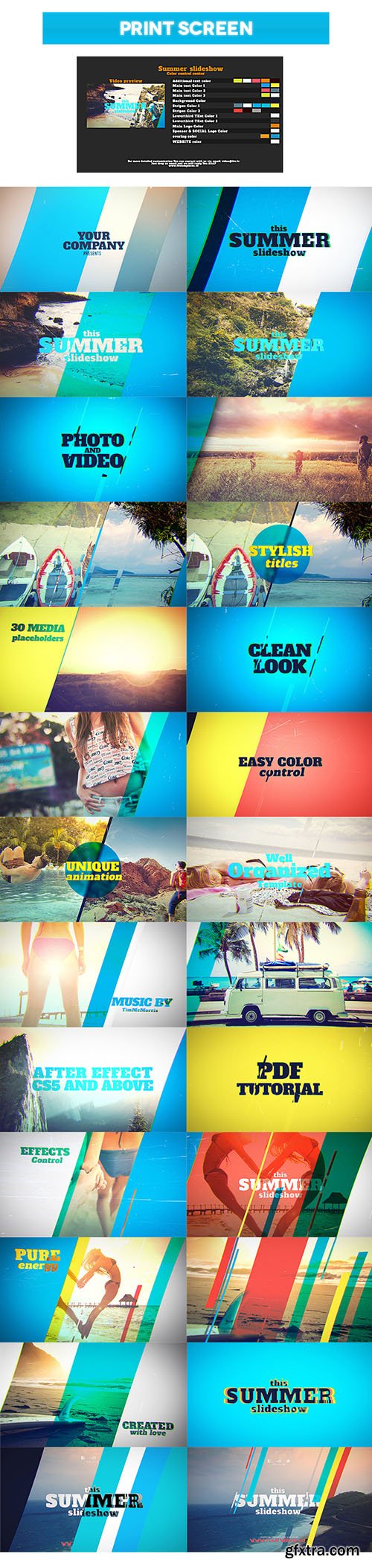 Videohive Favorite Summer Slideshow 11959638