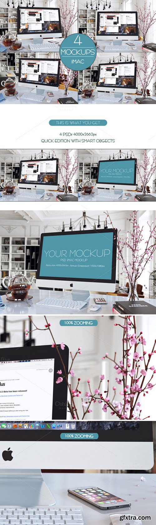 CM - Mock-ups iMac set 328389