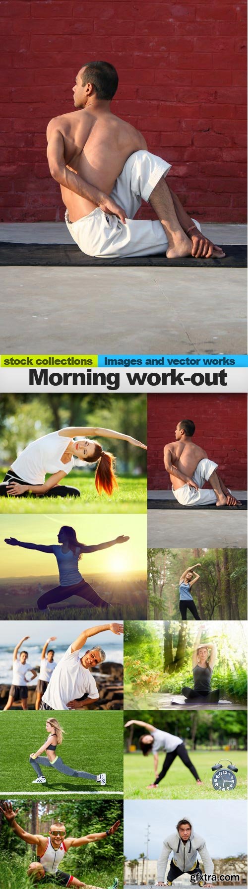 Morning work-out, 10 x UHQ JPEG