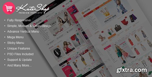 ThemeForest - KuteShop v1.0 - Multi-Purpose HTML Template - 11677371