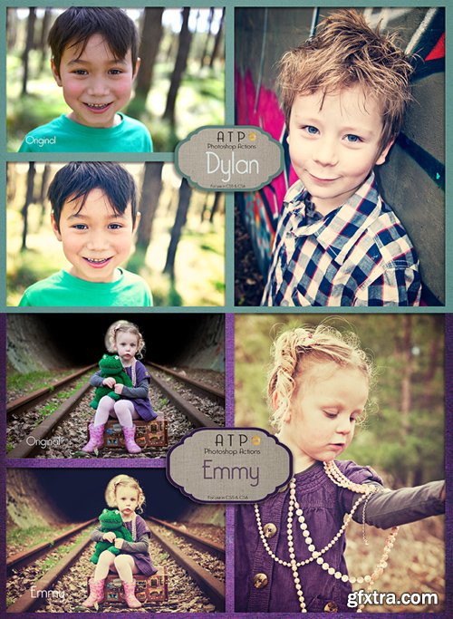 Photoshop Actions - Dylan & Emmy