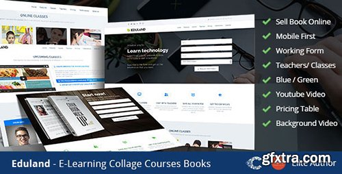 ThemeForest - Eduland v1.1 - Collage Career HTML Landing Page - 6825961