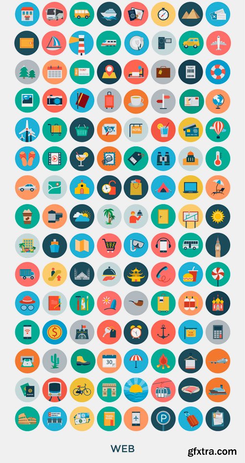 CM 261088 - 3200+ Flat Vector Icons