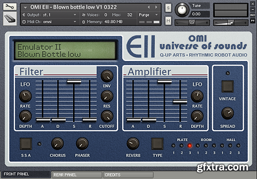 Rhythmic Robot Audio Emulator II OMI Universe of Sounds Vol 1 KONTAKT-SYNTHiC4TE