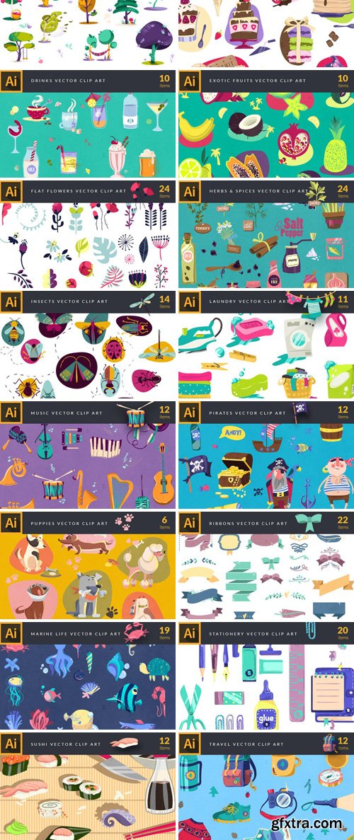 400+ Amazing Vector Clip Art