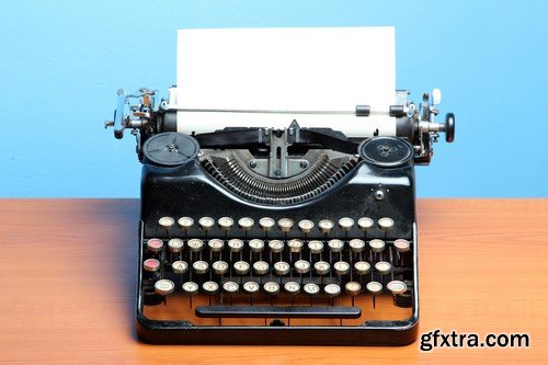 Vintage Typewriters - 5x JPEGs