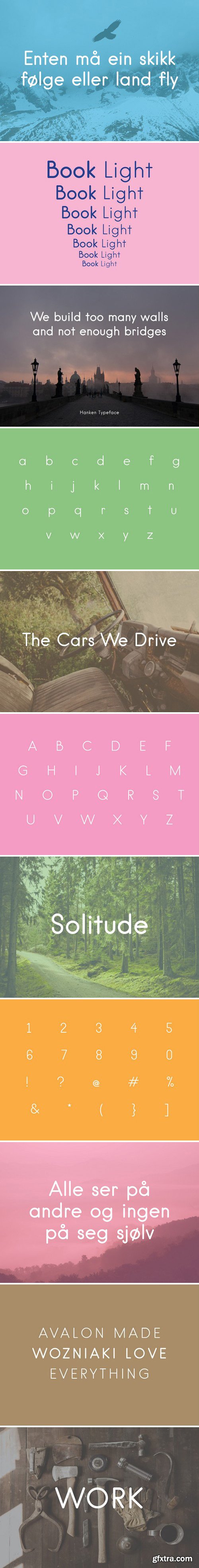 Hanken Round - Open Source Typeface