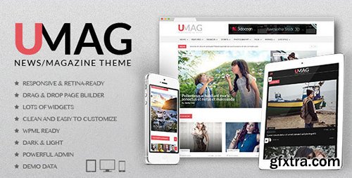 ThemeForest - UMag v1.0 - Responsive WordPress News / Magazine Theme - 11953453
