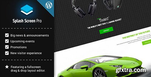 CodeCanyon - Splash Screen Pro for WordPress v1.3.1 - 10354468