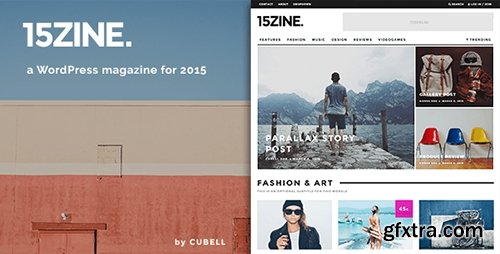 ThemeForest - 15Zine v1.3.1 - HD Magazine / Newspaper WordPress Theme - 10802918