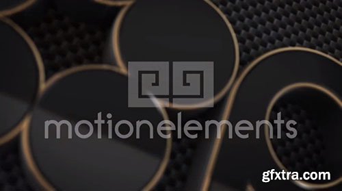 Motion Elements - 3D Carbon Logo Opener - Element 3D V2 After Effects Project