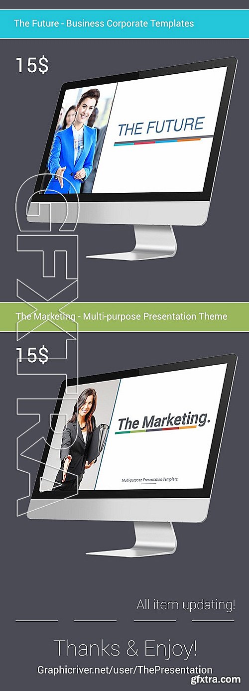 GraphicRiver - The 6 Powerpoint Bundle 12069890