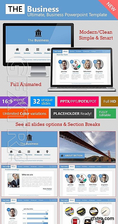 GraphicRiver - The Business - Ultimate Business Template 7488380