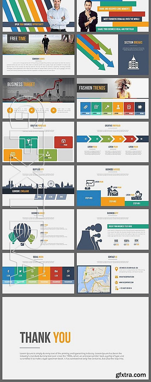 GraphicRiver - The Corporate - Business Presentation Template 9401215