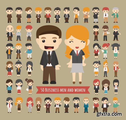 People Vector Set 5 - 25xEPS