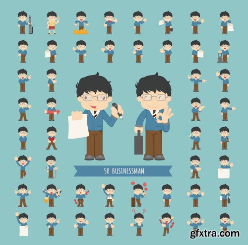 People Vector Set 5 - 25xEPS