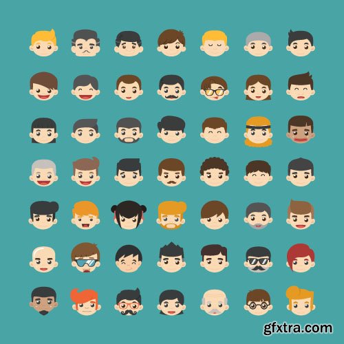 People Vector Set 5 - 25xEPS