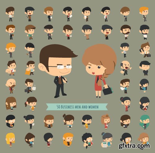 People Vector Set 5 - 25xEPS