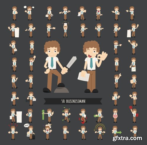 People Vector Set 5 - 25xEPS