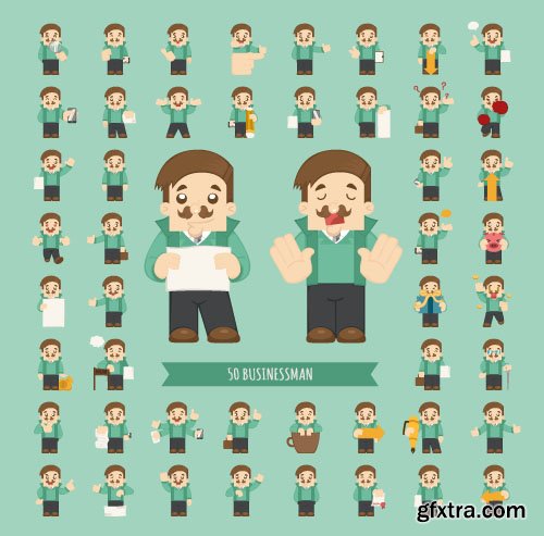 People Vector Set 5 - 25xEPS