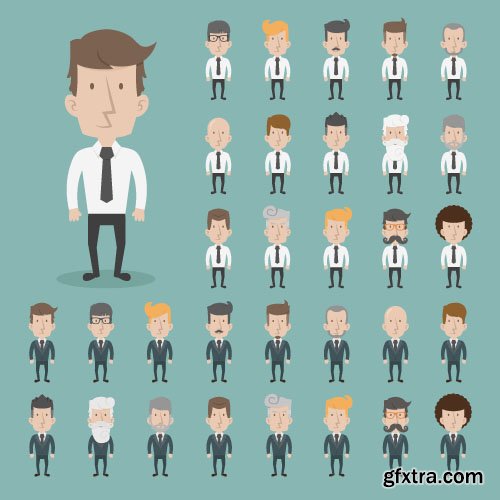 People Vector Set 5 - 25xEPS