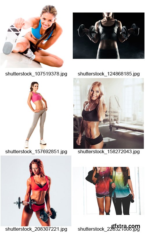 Amazing SS - Women's Fitness, 25xJPGs