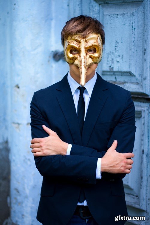 The man in the mask