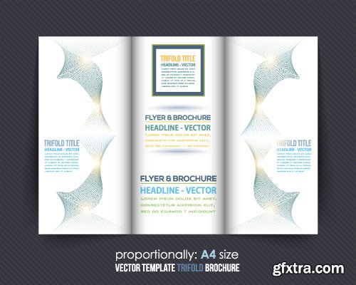 Business brochure and advertising roll-Up banner vector