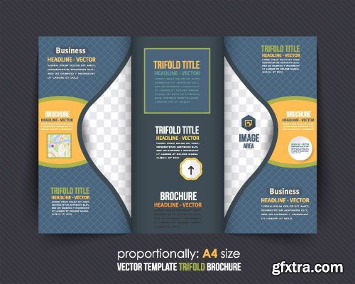 Business brochure and advertising roll-Up banner vector