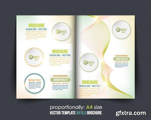 Business brochure and advertising roll-Up banner vector