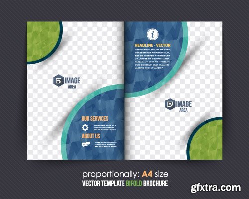 Business brochure and advertising roll-Up banner vector