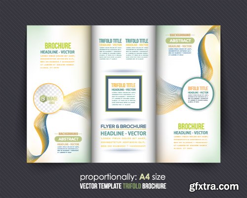 Business brochure and advertising roll-Up banner vector