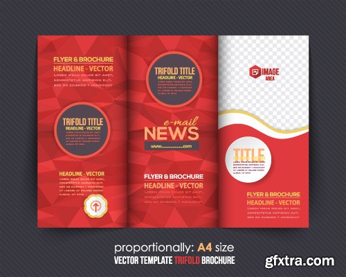 Business brochure and advertising roll-Up banner vector