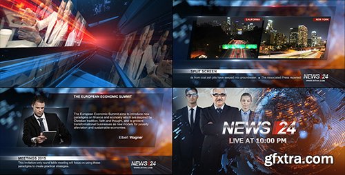 Videohive Broadcast Design - News 24 Package 11719046