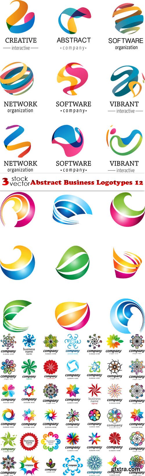 Vectors - Abstract Business Logotypes 12