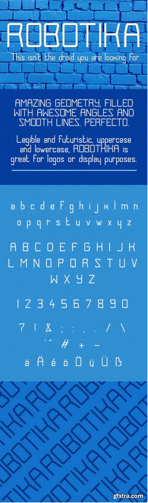 Robotika Font