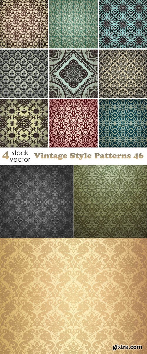 Vectors - Vintage Style Patterns 46